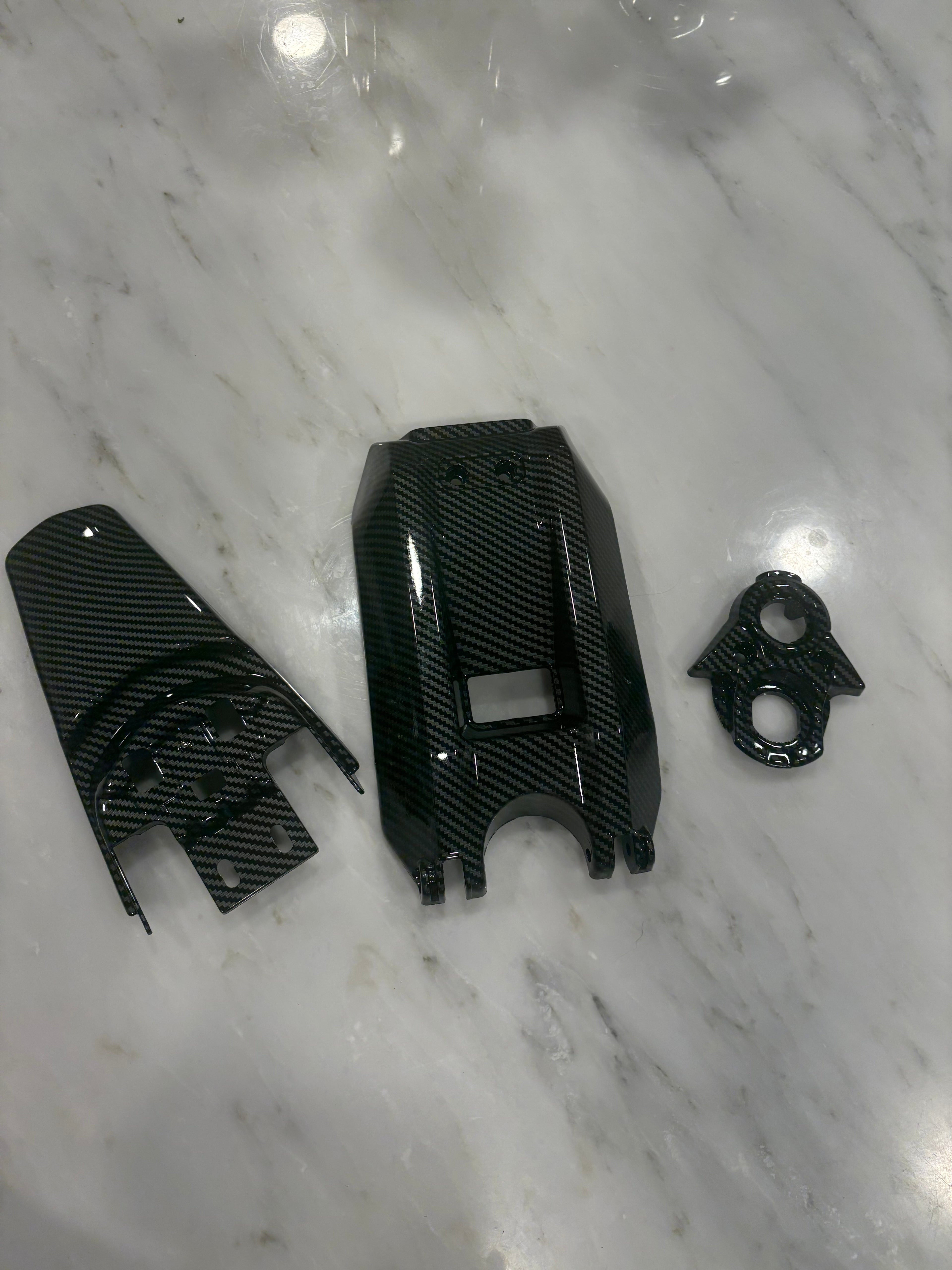 Carbon fiber Style Bundle (fender, battery, ignition)