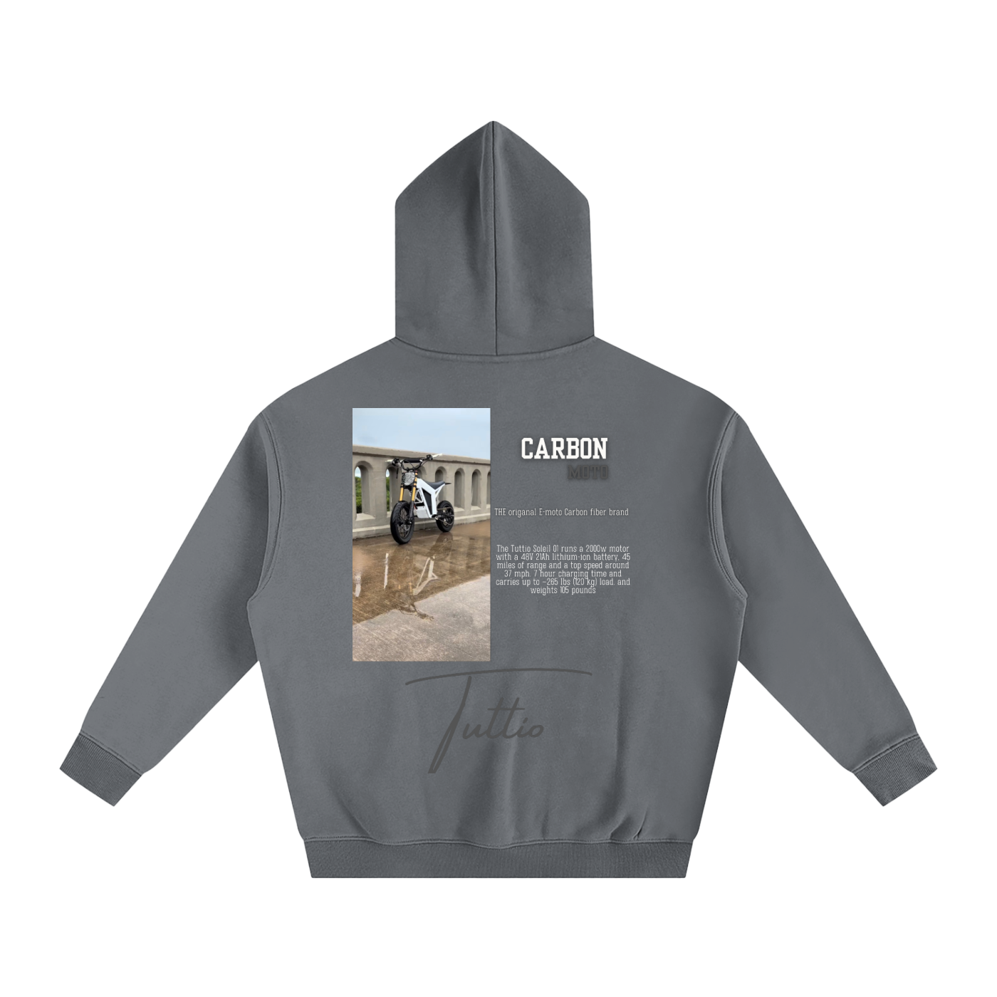 Carbon Moto Tuttio hoodie