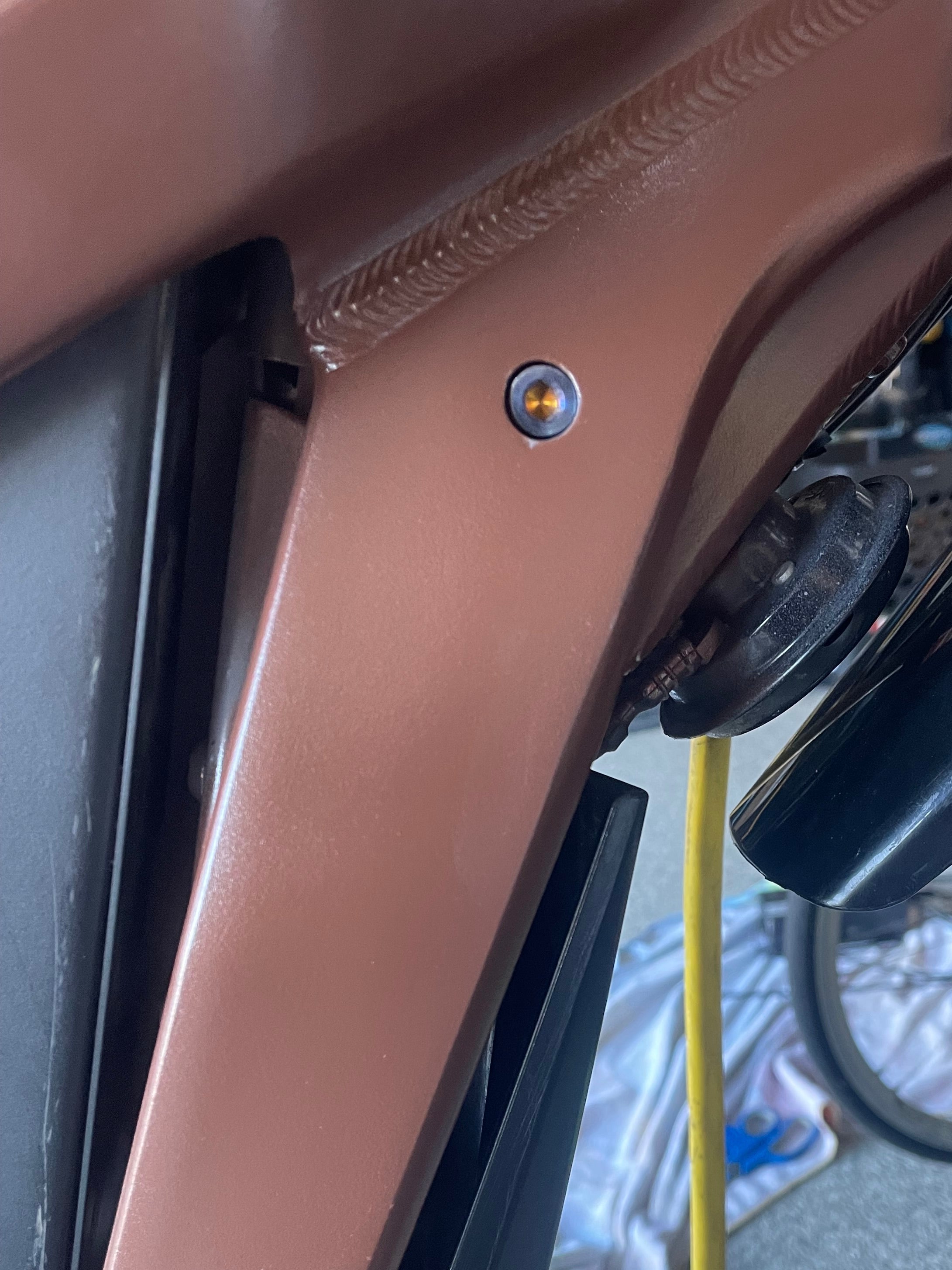 Surron controller plate titanium(2pc)