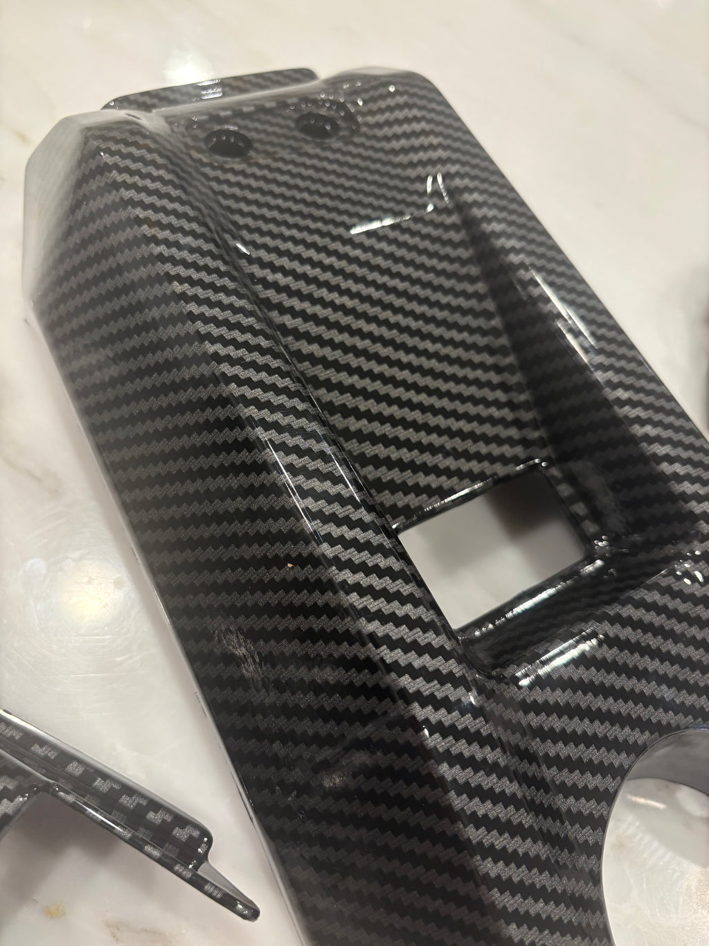 Carbon fiber Style Bundle (fender, battery, ignition)