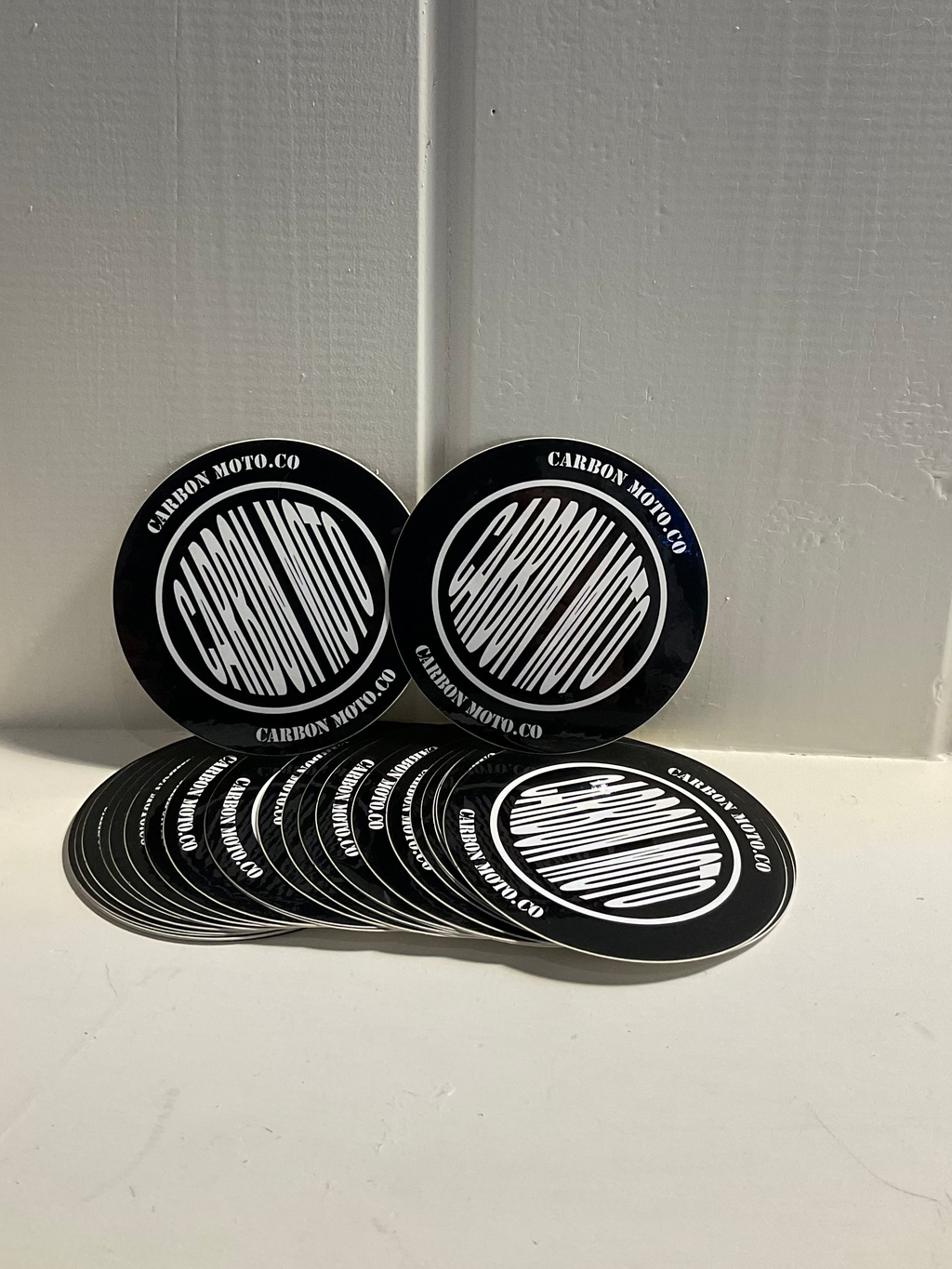 Carbon Moto Stickers