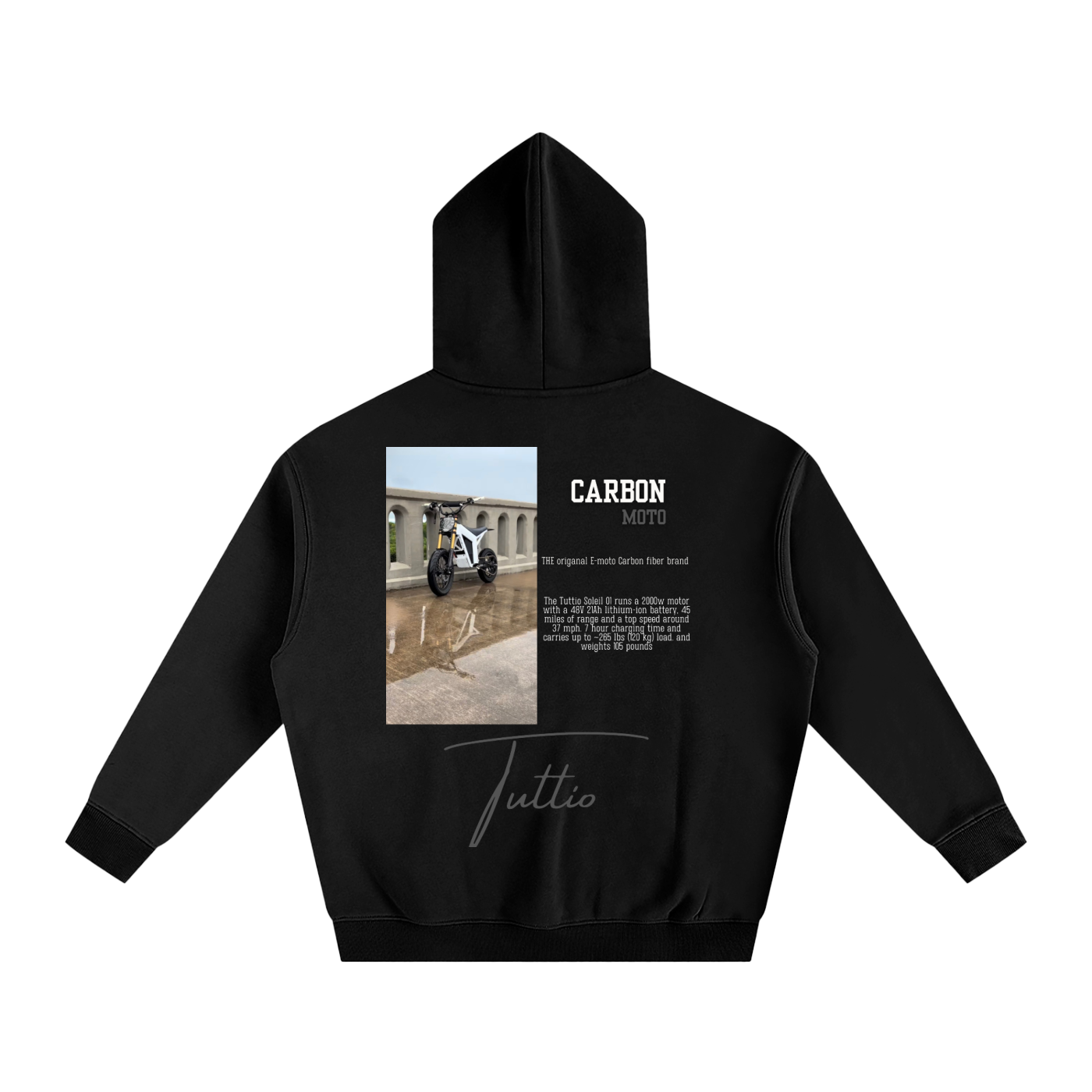 Carbon Moto Tuttio hoodie