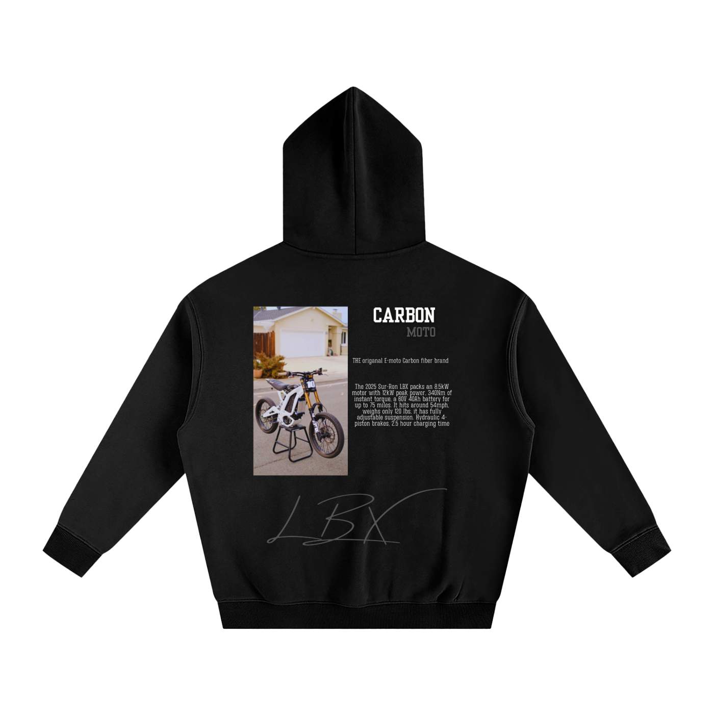 Carbon Moto LBX Hoodie